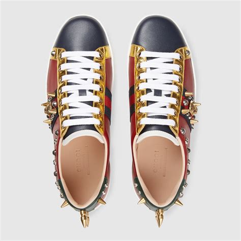 gucci stud shoes|gucci ace sneakers women's.